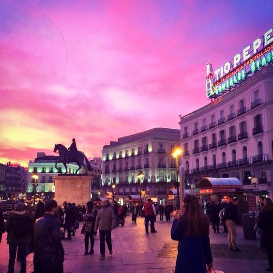 tio pepe madrid sunset two cents in my pocket